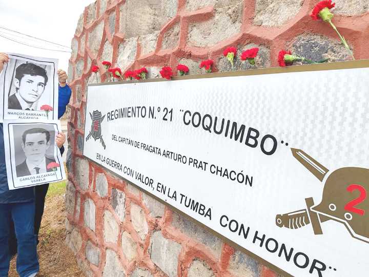 Familiares buscan instalar placa en homenaje a víctimas de la Caravana de la Muerte en Regimiento de La Serena