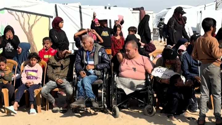Gaza war amputees mark International Disabilities Day