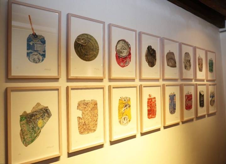 Exponen “Latas de Palestina” de Rodrigo Ímaz en la Casa de la Primera Imprenta