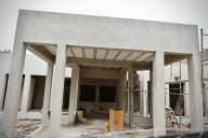 Avanza construcción de la nueva guardia del Hospital Unzué