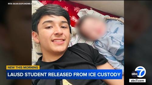 LAUSD student Benjamin Marcelo Guerrero-Cruz released from ICE custody months after being detained by federal agents in Van Nuys