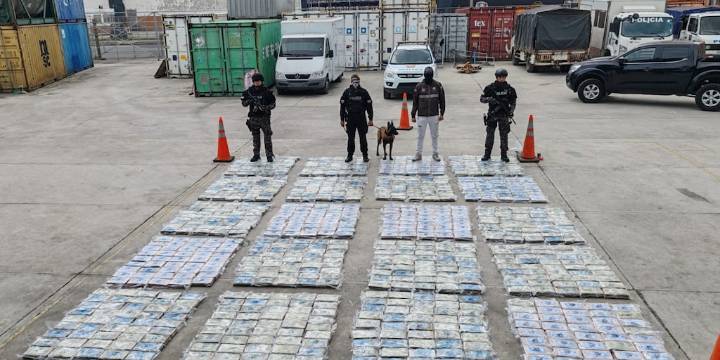 Ecuador se convierte en la “superautopista” global de la cocaína: por su territorio cruza el 70% del tráfico mundial