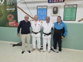 Manuel Rodríguez Rique y José Luis López Martín Arroyo reciben el cinturón negro 5º DAN