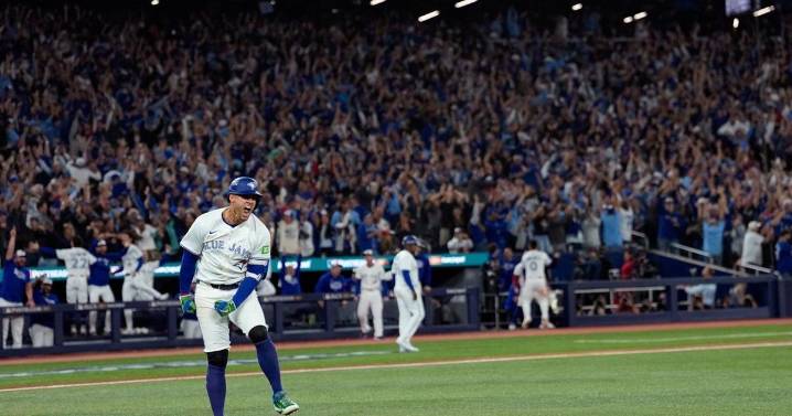 Blue Jays designated hitter Springer named player of the year by Toronto beat writers