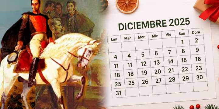 Feriados de diciembre 2025: TODOS los días libres y el último feriado de 4 días que queda