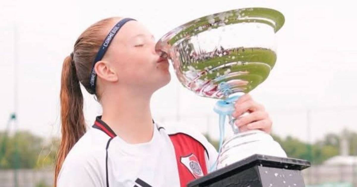 Angelina Pérez, la goleadora puntana que triunfa en las juveniles de River