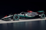 Mercedes unveils new W13 F1 car with silver livery