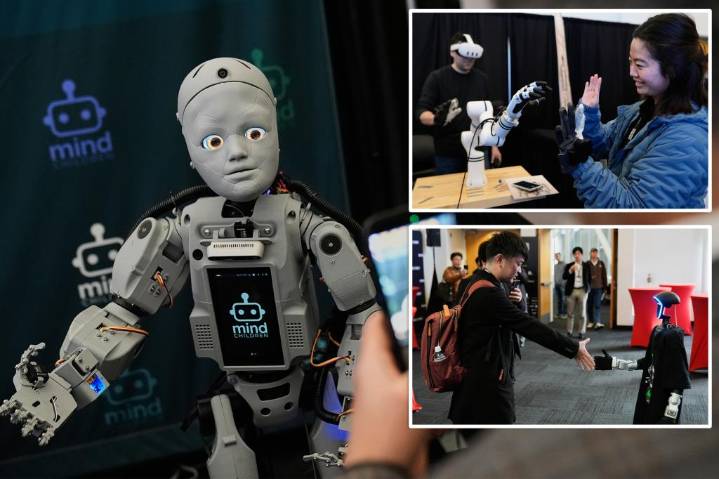 Humanoid robots take center stage at Silicon Valley summit