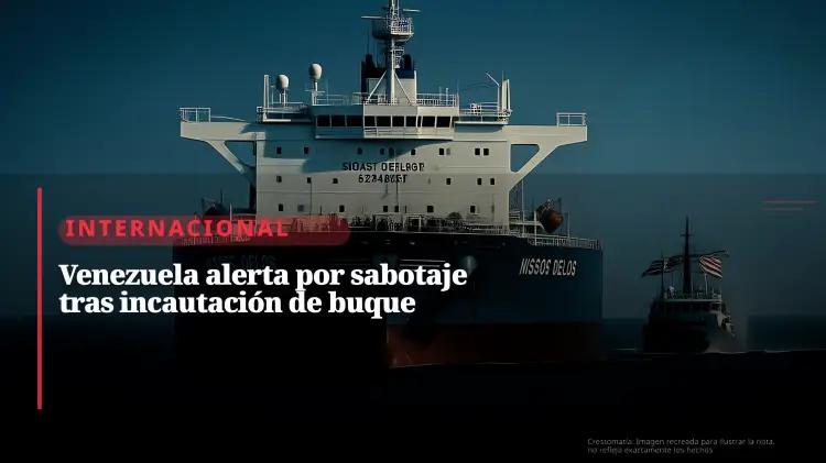 Venezuela exige condena tras incautación del buque Skipper con 1.9 millones de barriles
