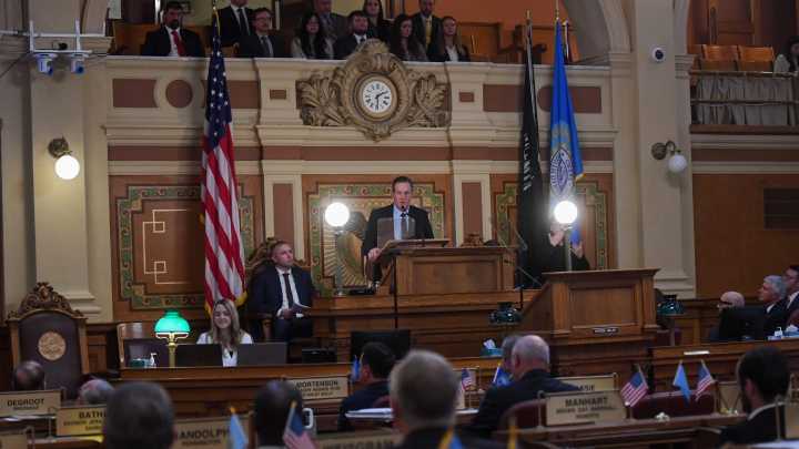 Our best photos from Gov. Larry Rhoden's 2025 budget address