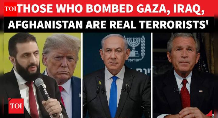 'Israel Fighting Ghosts': Syrian Ruler Al-Sharaa Slams Israeli Aggression Against Gaza, Syria