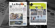 La portada de La Región de este martes, 9 de diciembre