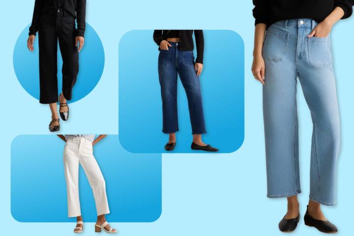 Quince’s Wide-Leg Petite Jeans Are a Seasonal Staple