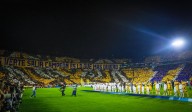 ¡Son incomparables! Afición de Tigres recibe al equipo con espectacular mosaico en la final