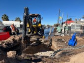 Fraccionamientos América, Fovisste y Zona Centro siguen sin agua por obras de JMAS