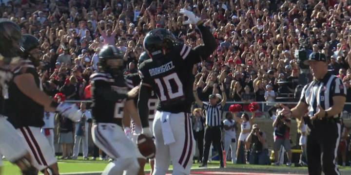 Texas Tech moves into top four in CFP rankings