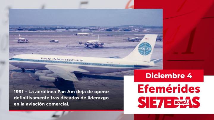 Un día como hoy | 4 de diciembre