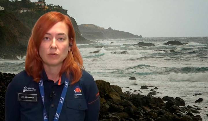Montse Román, jefa de Protección Civil en Canarias: “La borrasca será intensa, con muchos peligros”