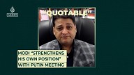 Modi “strengthens his own position” with Putin meeting