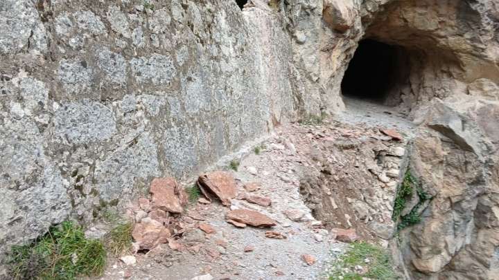 La ruta del Cares, cerrada en su totalidad por un nuevo desprendimiento