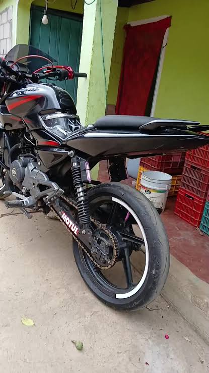 Se accidenta motociclista