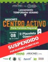 Por las inclemencias del tiempo, se suspendió la jornada «Misiones, Centro Activo» en Oberá