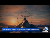 Paramount goes hostile in bid for Warner Bros., challenging bid by Netflix