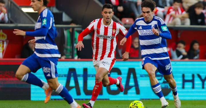 Así jugaron los futbolistas del Granada ante el Sporting de Gijón