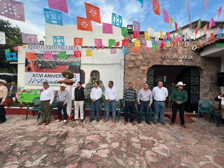 Ejido Puerto Vallarta celebró 96 años de su fundación