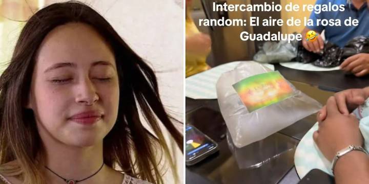 Intercambio navideño se vuelve viral: regalan bolsa de aire de La Rosa de Guadalupe