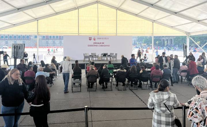 Suspenden nuevamente el “Zócalo Ciudadano”: Gobierno capitalino reprograma audiencias para el 9 de diciembre