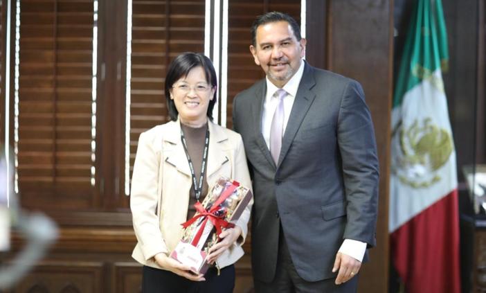 Reconoce Pegatron a Cruz por mejor seguridad y movilidad en Juárez