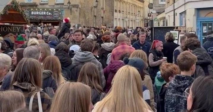 Famous Christmas market 'chaotic' as shoppers say it's the 'worst'