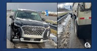 Ohio Department of Transportation reports first snowplow of the season struck by SUV