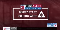 First Alert Weather | Snowy start to the South and West