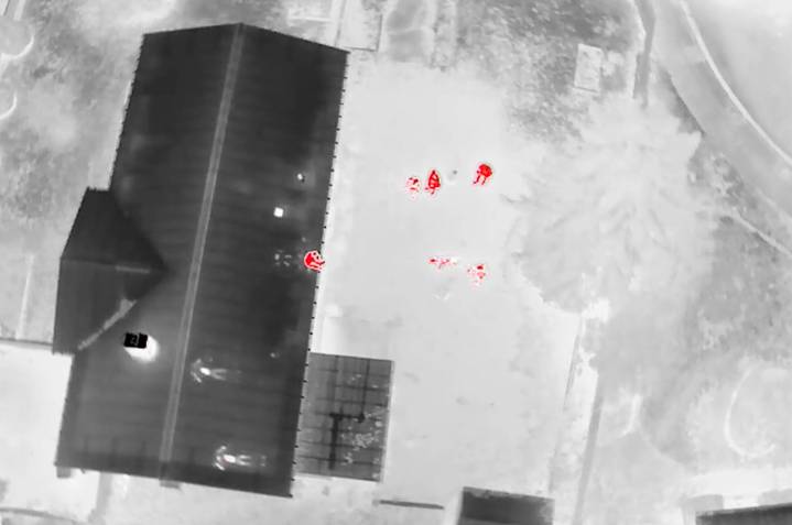 Drone helps Auburn officer arrest man on a roof