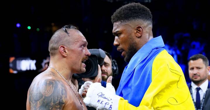 Oleksandr Usyk makes promise to Anthony Joshua for Tyson Fury fight