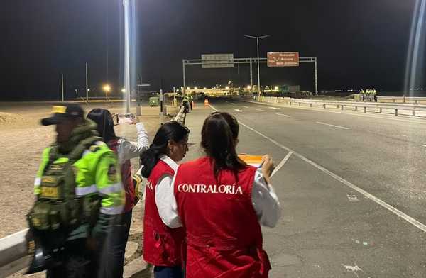 TACNA: CONTRALORÍA GENERAL REALIZA OPERATIVO EN LA FRONTERA SOBRE CONTROL A MIGRANTES
