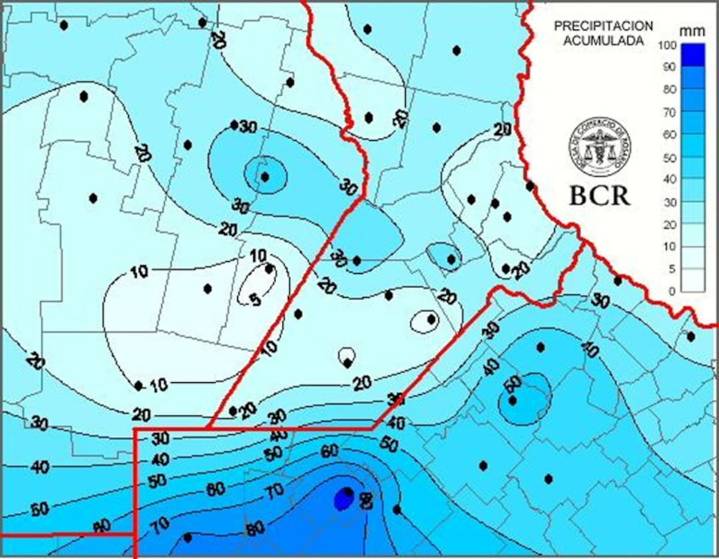 Con las últimas lluvias se comienza a apuntalar una prometedora campaña de maíz “Llegan justo”.
