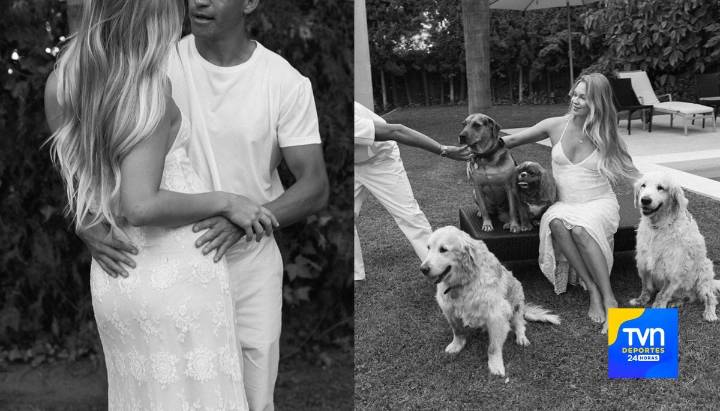 El tierno "guiño" de Alexis Sánchez al embarazo de su novia Alexandra Litvinova