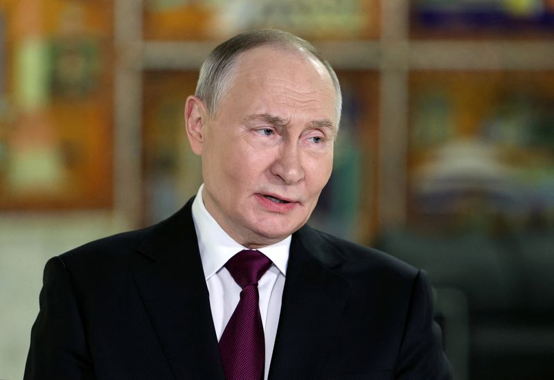 Russia's Putin says output fall in some sectors not acceptable