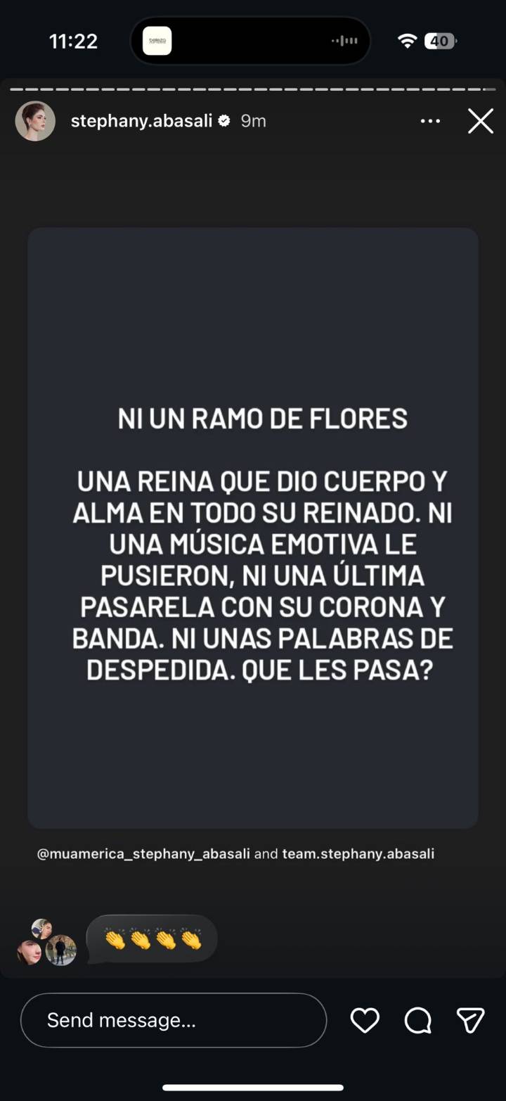 La polémica que se desató en el Miss Venezuela con Stephany Abasali y el mensaje que encendió las redes