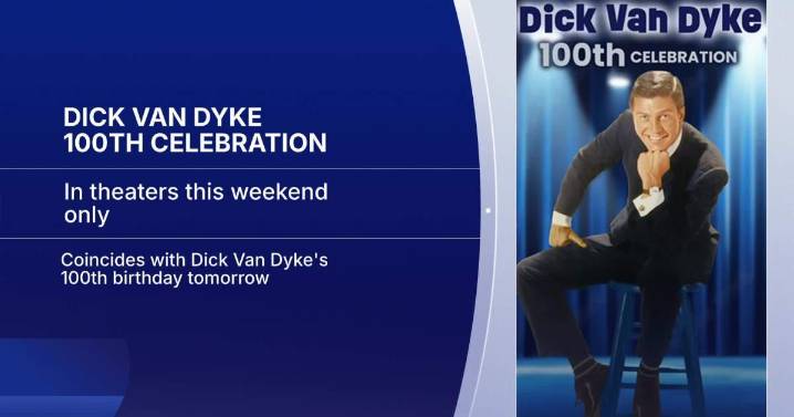 Dick Van Dyke celebrates 100th birthday with nationwide theater documentary