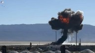 Caza F-16 de la Fuerza Aérea de EE.UU. se estrella en California (VIDEO)