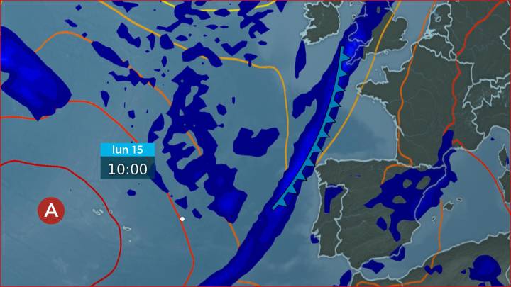 Domingo seco á espera dunha fronte no luns