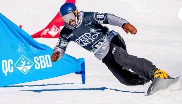 Zubair Makes History — First Indian at FIS Snowboard Alpine World Cup