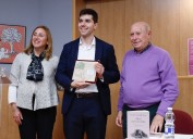 Jesús Cutanda Ruíz recibió el XXVIII Premio de Poesía Joven "Antonio Carvajal" en Albolote