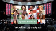 Así votaron diputados de Chihuahua por Ley de Aguas🎦