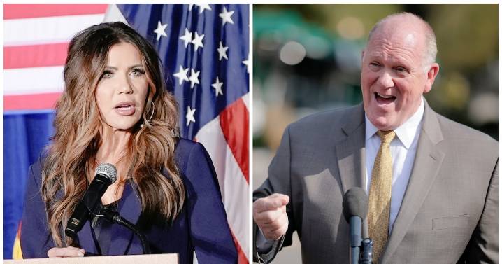‘ICE Barbie’ Kristi Noem’s Furious Feud With Donald Trump’s Border Czar Tom Homan Explodes