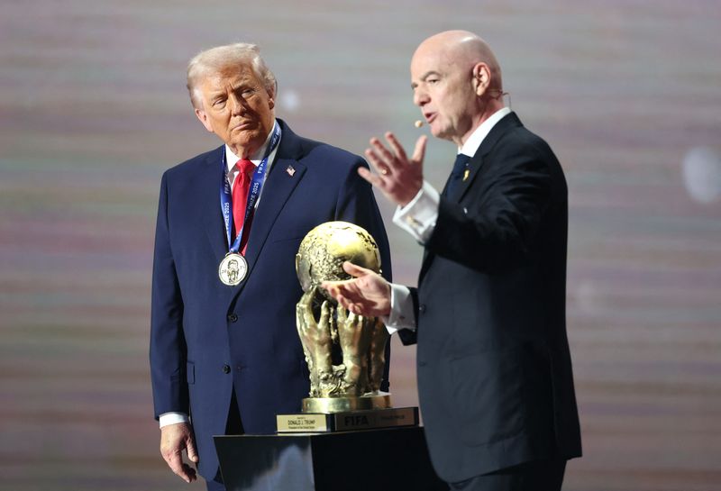 At the 2026 World Cup draw, the winner is ... Donald Trump